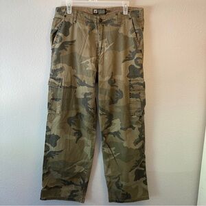 Micros Green Camo Cargo Pants 32X32